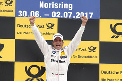 Podium: le vainqueur Bruno Spengler, BMW Team RBM, BMW M4 DTM