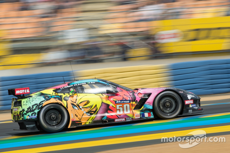 #50 Larbre Competition Corvette C7-Z06: Romain Brandela, Christian Philippon, Fernando Rees