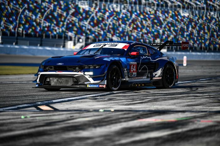 #64 Ford Multimatic Motorsports Ford Mustang GT3: Mike Rockenfeller, Dennis Olsen, Ben Barker