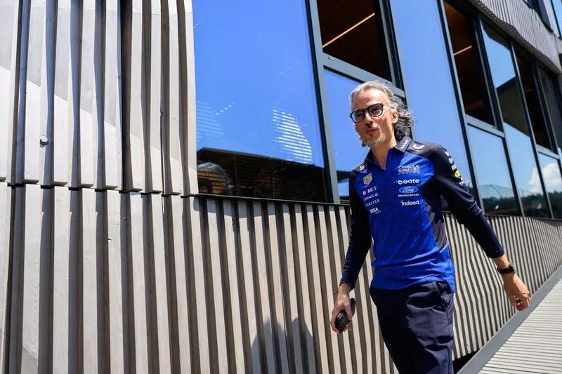 Laurent Mekies, directeur de l'écurie Red Bull Racing