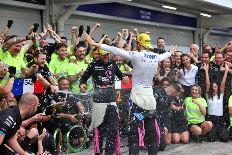 Esteban Ocon, Alpine, Pierre Gasly, Alpine