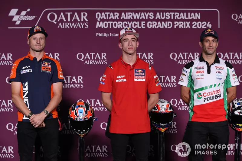 Jack Miller, Red Bull KTM Factory Racing, Pedro Acosta, Tech3 GASGAS Factory Racing, Johann Zarco, LCR Honda