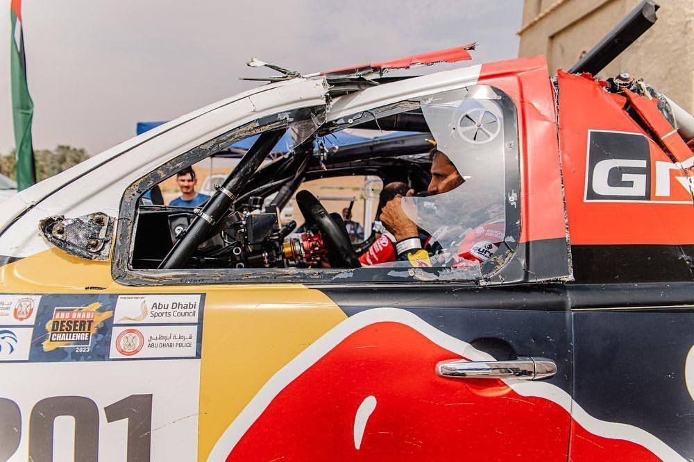Nasser Al-Attiyah, Mathieu Baumel, Toyota Hilux