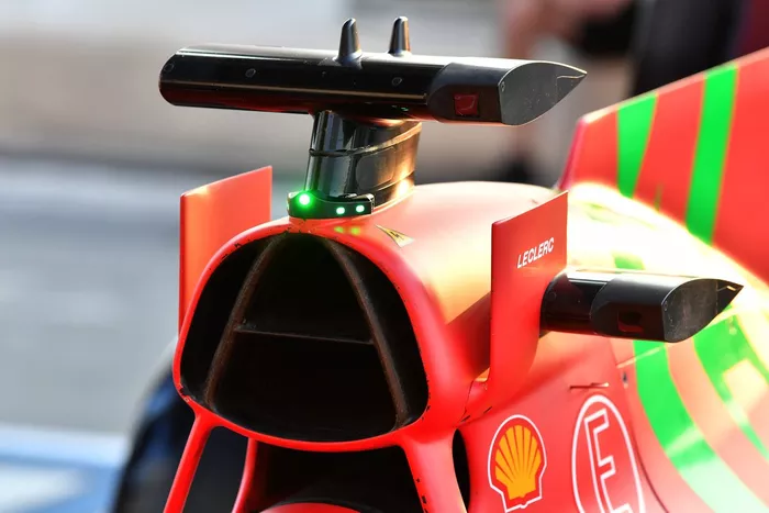 Ferrari SF21 detail
