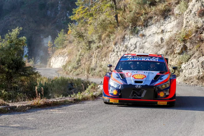 Ott Tänak, Martin Järveoja, Hyundai Shell Mobis World Rally Team Hyundai i20 N Rally1