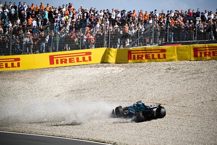 Lance Stroll, Aston Martin Racing crash