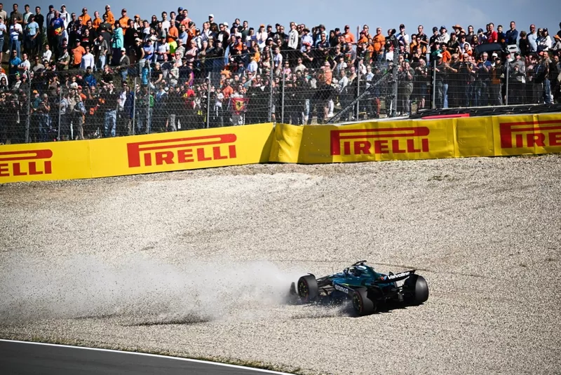 Lance Stroll, Aston Martin Racing crash 
