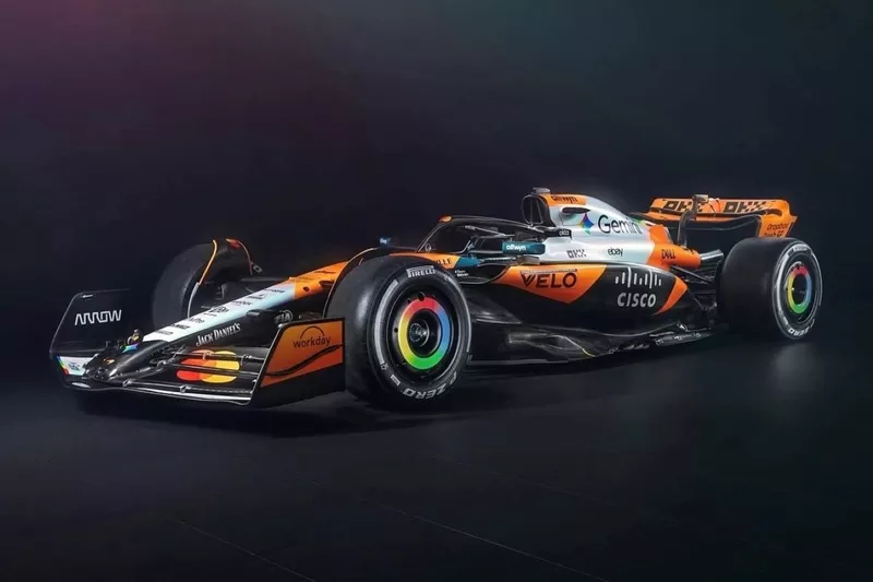 La livrée spéciale de McLaren à Austin