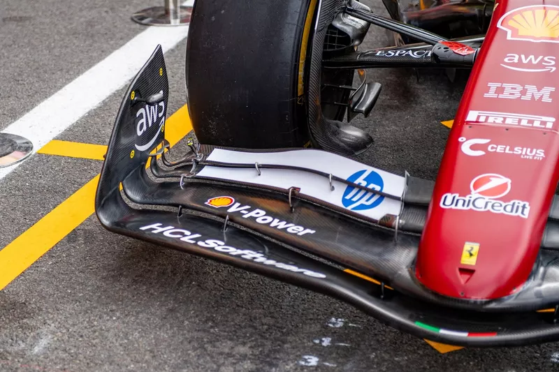 Détail technique de la Ferrari SF-25