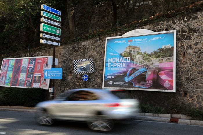 Cartel del e-Prix de Mónaco 