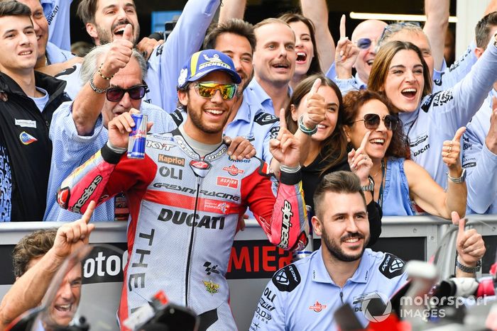 Ganador de la pole Enea Bastianini, Gresini Racing