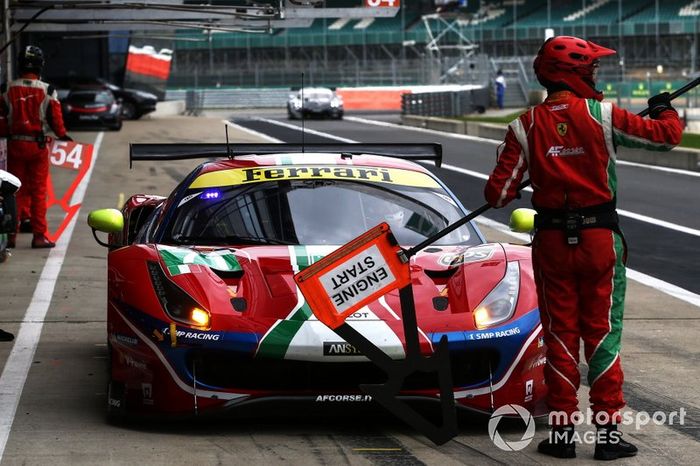 #71 AF Corse Ferrari 488 GTE EVO: Davide Rigon, Miguel Molina
