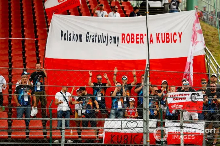 Fãs de Robert Kubica