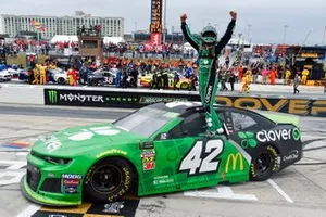 Kyle Larson, Chip Ganassi Racing, Chevrolet Camaro Clover