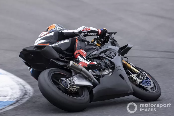 Michael van Der Mark, BMW Motorrad WorldSBK Team, Testing the BMWS1000RR with fairing wings