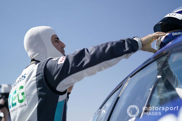 Sérgio Jimenez, ZEG iCarros Jaguar Brazil on the grid