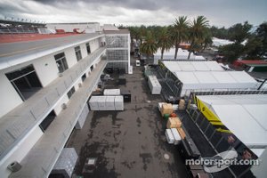 Preparativos para la F1 en el Autódromo Hermanos Rodríguez