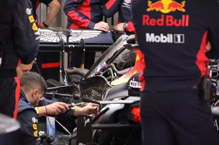 Red Bull Racing RB 16 engine