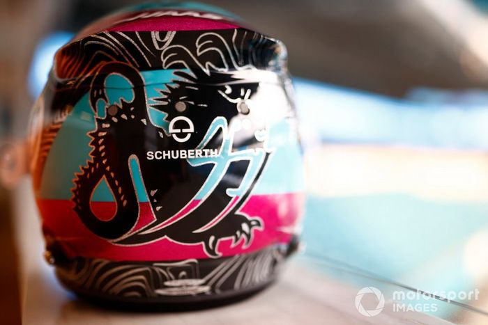 Casco de Mick Schumacher, Haas F1 Team