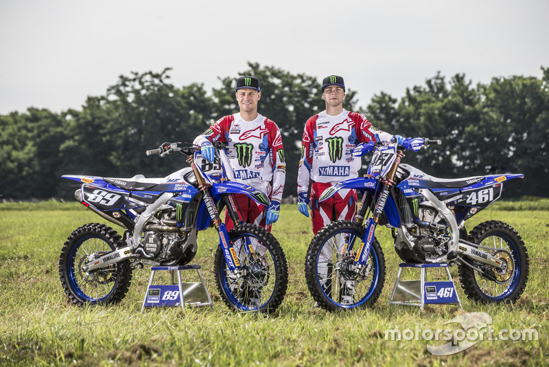 Jeremy Van Horebeek and Romain Febvre, Yamaha Factory MXGP Team with special livery Indonesia