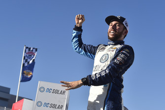 Race winner Ross Chastain, Chip Ganassi Racing, Chevrolet Camaro DC Solar