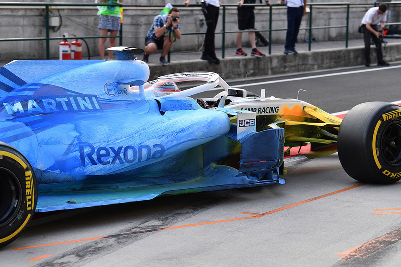 Robert Kubica, Williams FW41, farba aerodynamiczna