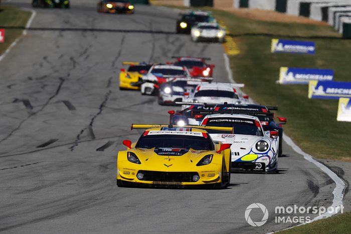 #3 Corvette Racing Chevrolet Corvette C7.R, GTLM: Antonio Garcia, Jan Magnussen, Marcel Fassler, 912/