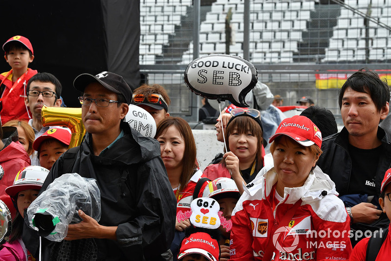 Sebastian Vettel, Ferrari fans