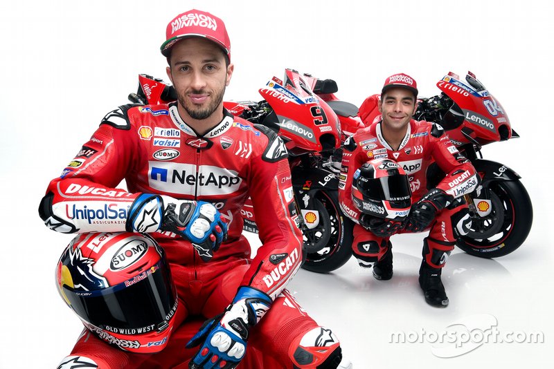 Andrea Dovizioso, Ducati Team; Danilo Petrucci, Ducati Team