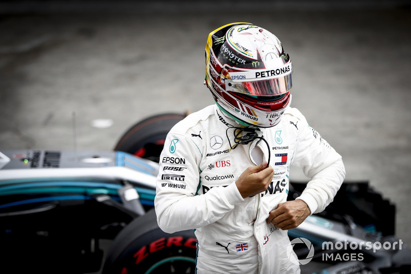 Обладатель поула Льюис Хэмилтон, Mercedes AMG F1