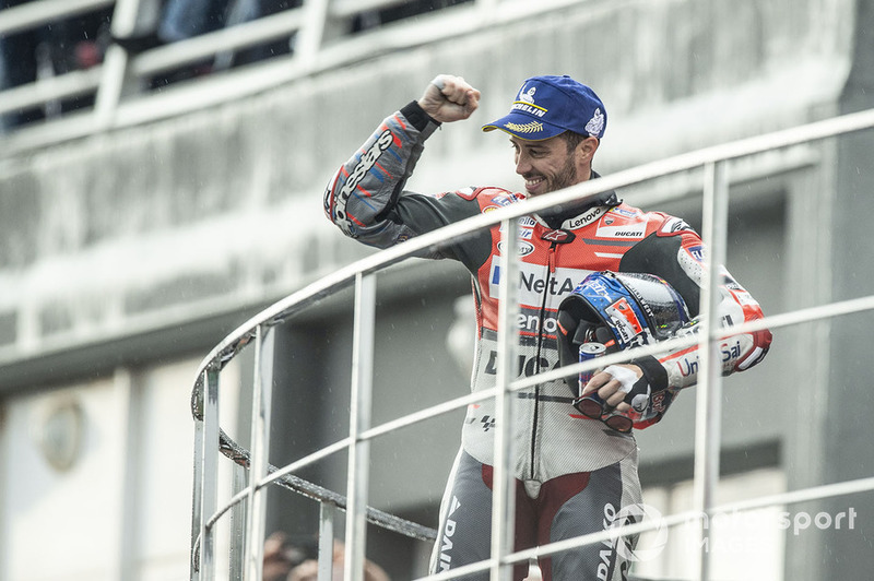 Podio: ganador, Andrea Dovizioso, Ducati Team