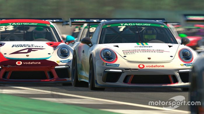 Jeff Giassi na Porsche TAG Heuer Esports Supercup