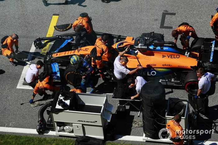 Lando Norris, McLaren MCL35