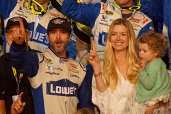 Jimmie Johnson és felesége, Chandra