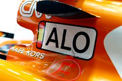 Nueva imagen en el coche de Fernando Alonso, McLaren MCL32