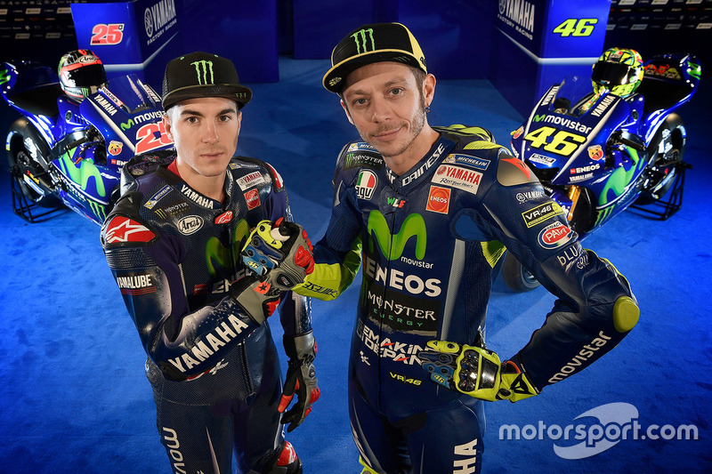 Valentino Rossi, Yamaha Factory Racing, Maverick Viñales, Yamaha Factory Racing