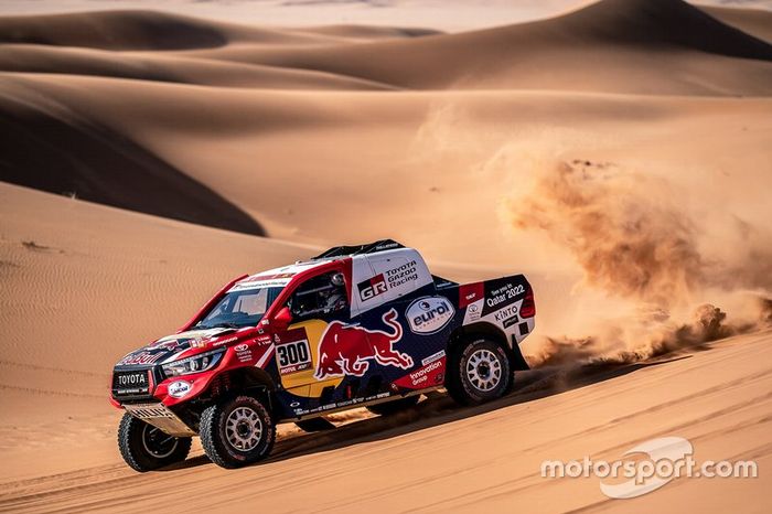 #300 Toyota Gazoo Racing: Nasser Al-Attiyah, Matthieu Baumel
