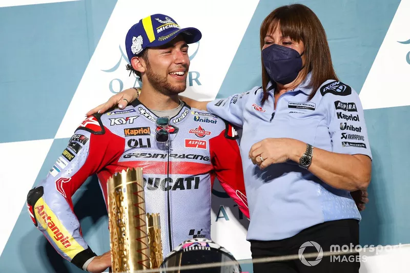 Il vincitore della gara Enea Bastianini, Gresini Racing