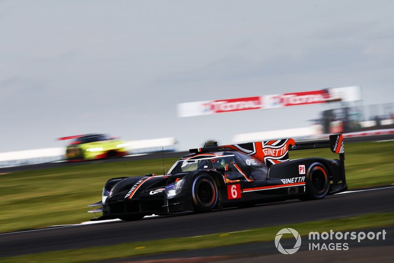 #6 Team LNT Ginetta G60-LT-P1: Michael Simpson, Oliver Jarvis, Guy Smith 