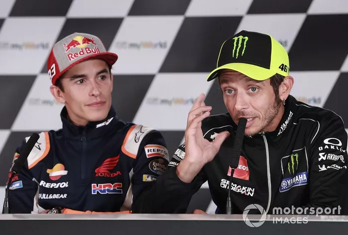 Marc Marquez, Repsol Honda Team, Valentino Rossi, Yamaha Factory Racing