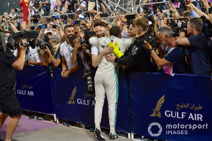 Lewis Hamilton, Mercedes AMG F1, ganador con el equipo