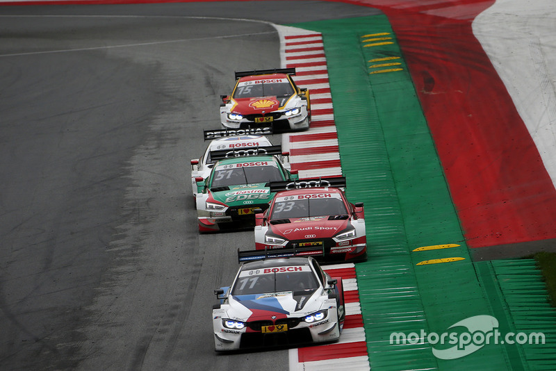 Marco Wittmann, BMW Team RMG, BMW M4 DTM, René Rast, Audi Sport Team Rosberg, Audi RS 5 DTM, Nico Müller, Audi Sport Team Abt Sportsline, Audi RS 5 DTM  