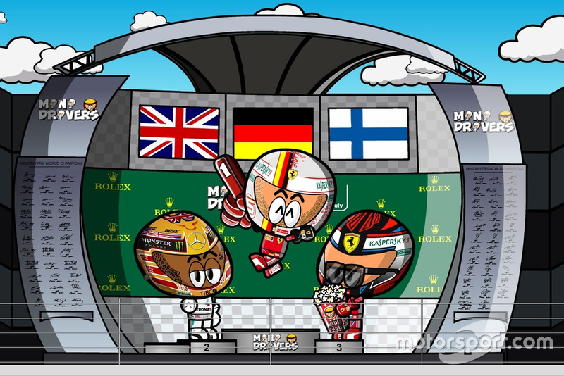 El GP de Gran Bretaña de Fórmula 1 2018, por MiniDrivers