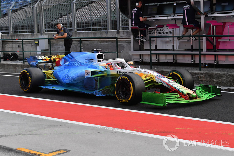 Роберт Кубіца, Williams FW41 із аерофарбою по всій машині
