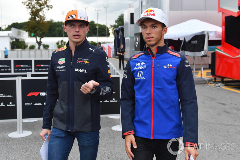 Max Verstappen, Red Bull Racing, Pierre Gasly, Scuderia Toro Rosso
