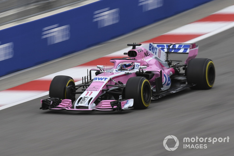 2018: Force India F1 VJM11 Mercedes (один подиум, седьмое место в КК)