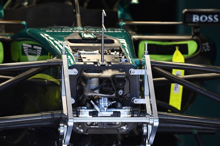 Aston Martin AMR23 detalles técnicos