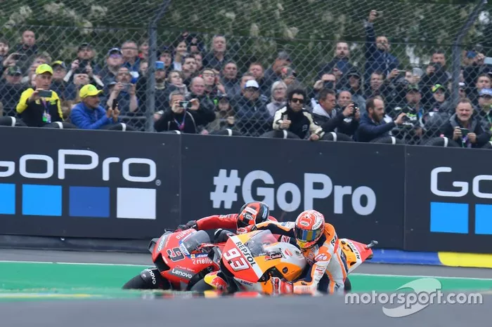 Marc Márquez, Repsol Honda Team, Danilo Petrucci, Ducati Team