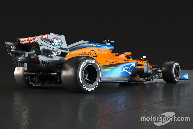 McLaren, decoración 2020 