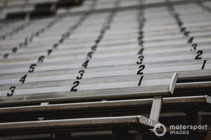 Las tribunas vacías